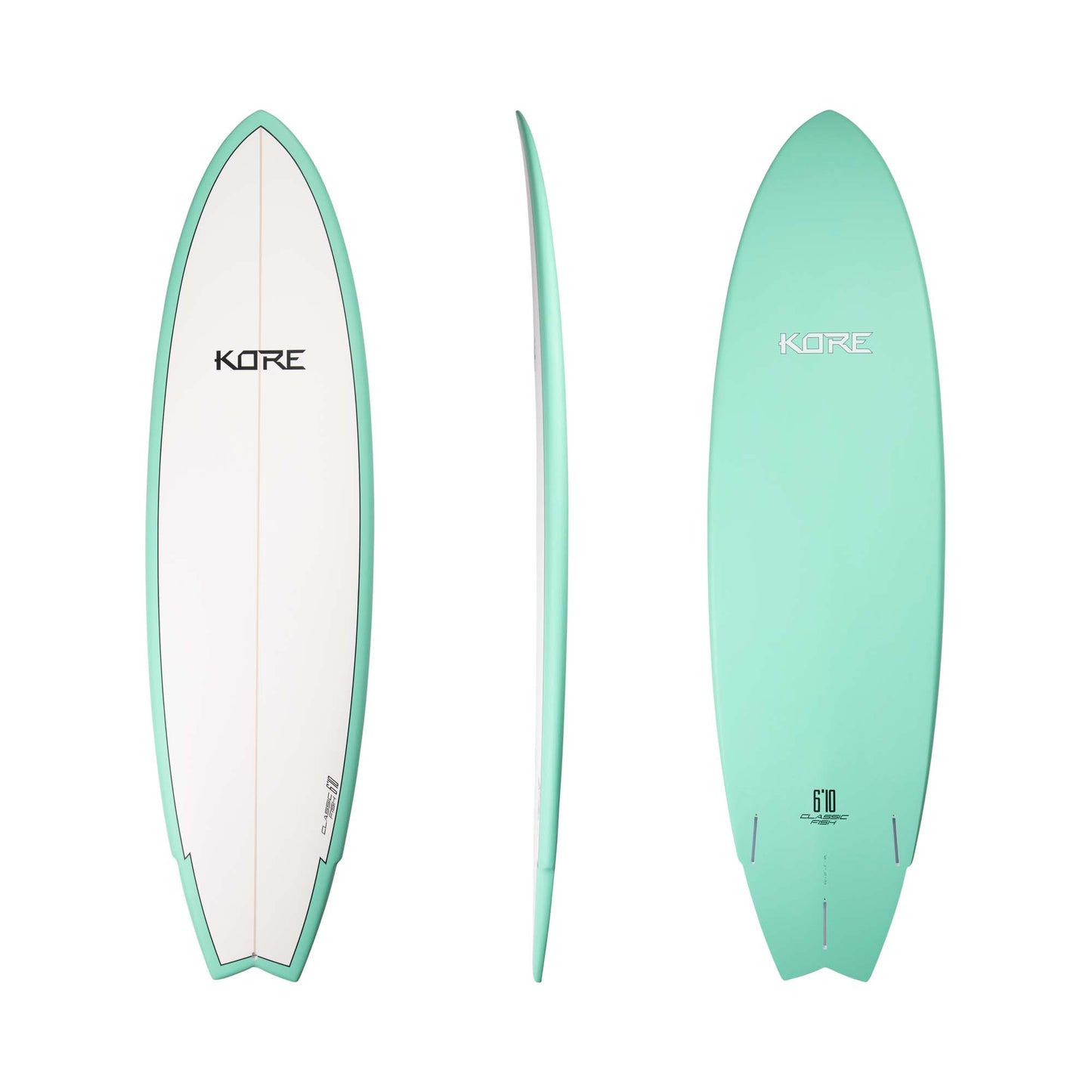Kore Classic Fish White/Seagreen