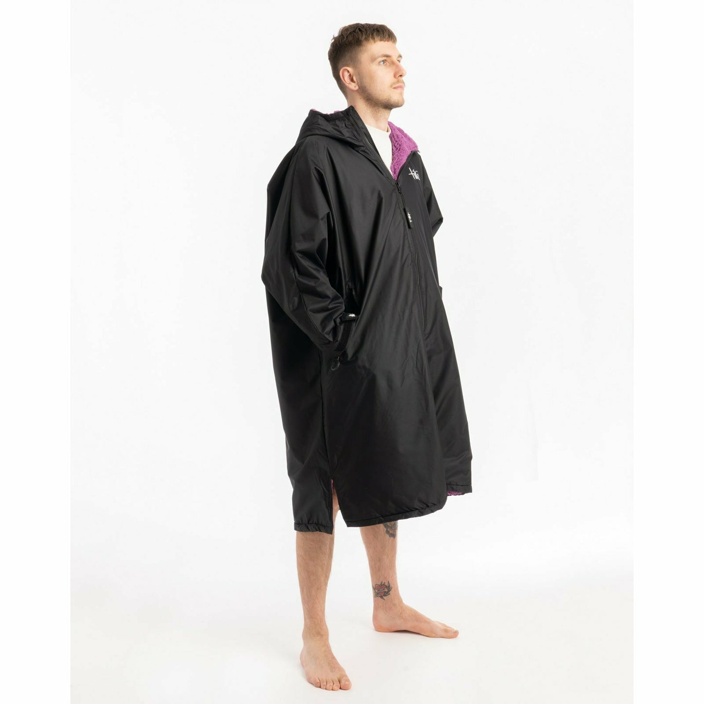 Tiki Tech Robe Black/Purple