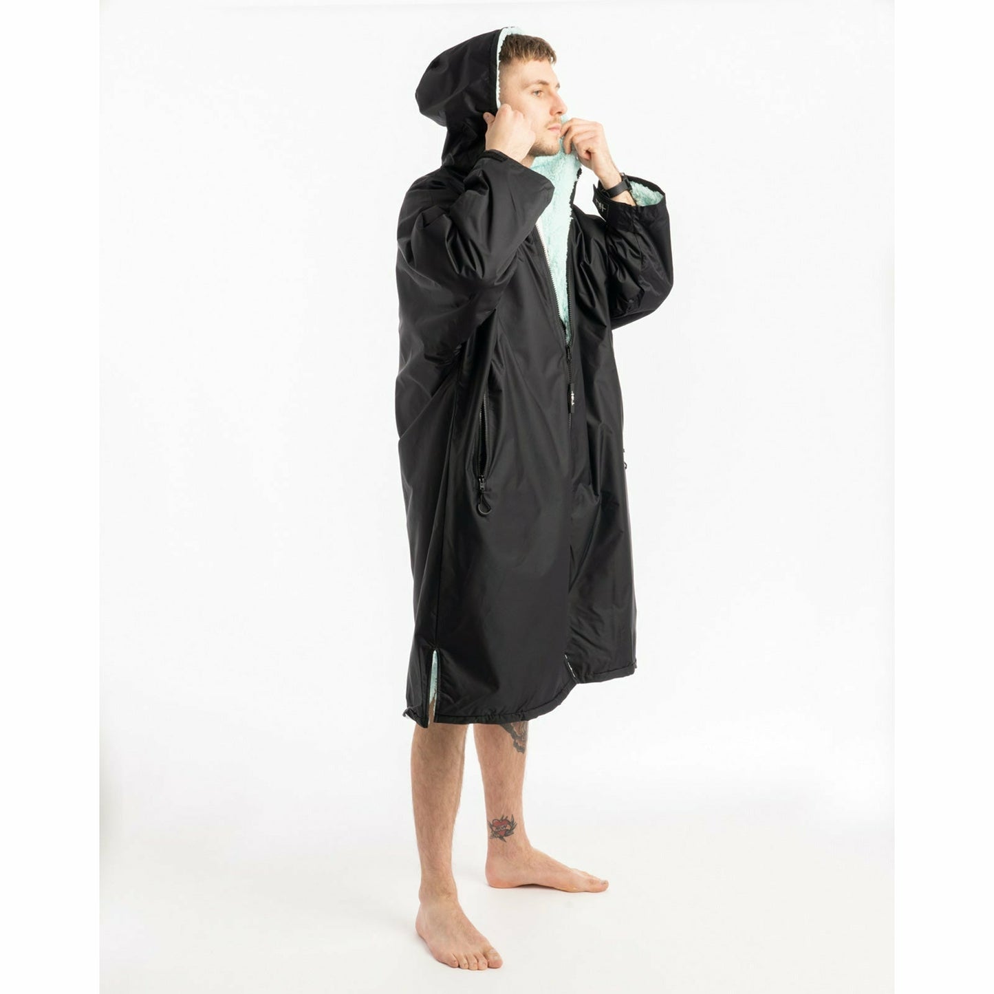 Tiki Tech Robe Black/Green