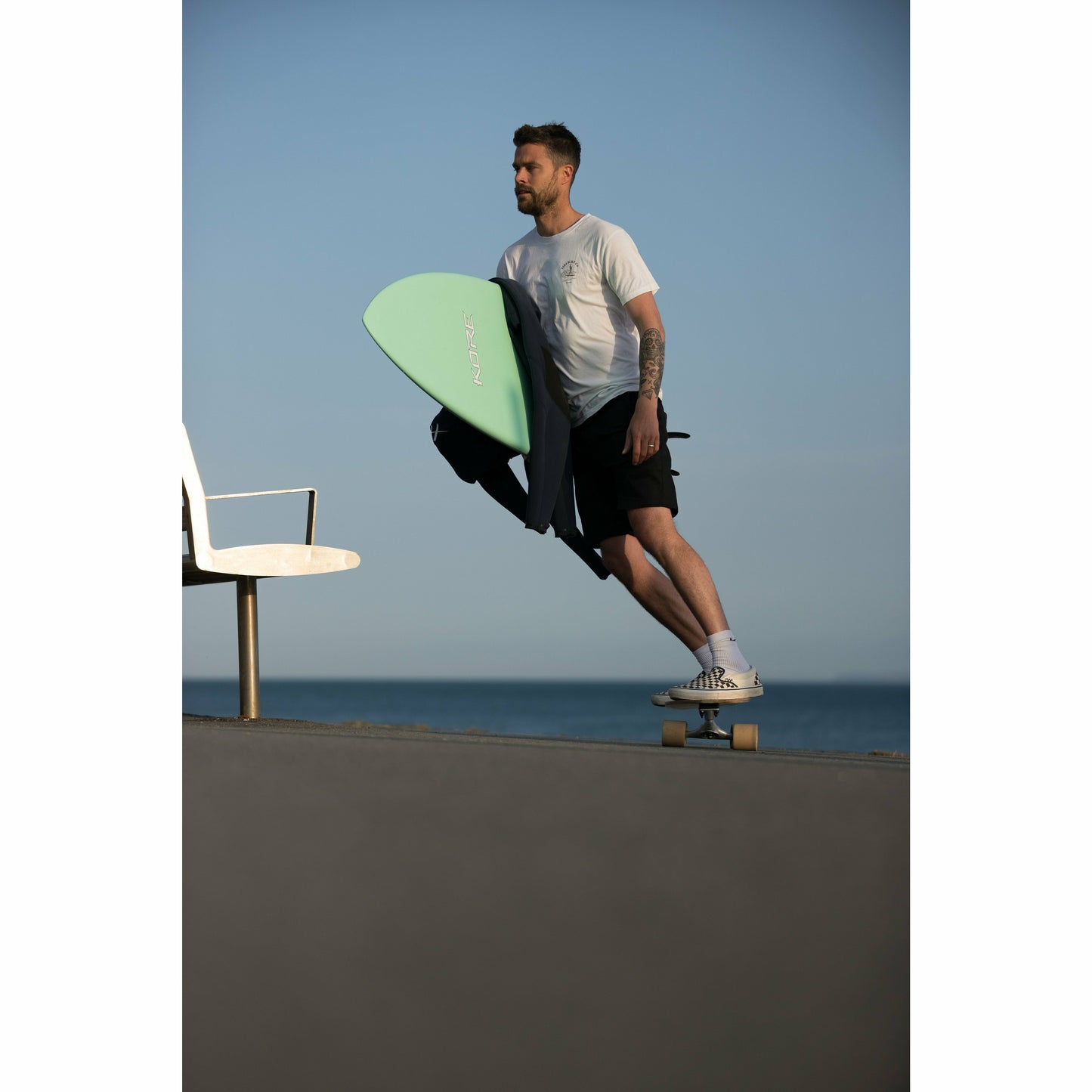 Kore Classic Fish White/Seagreen