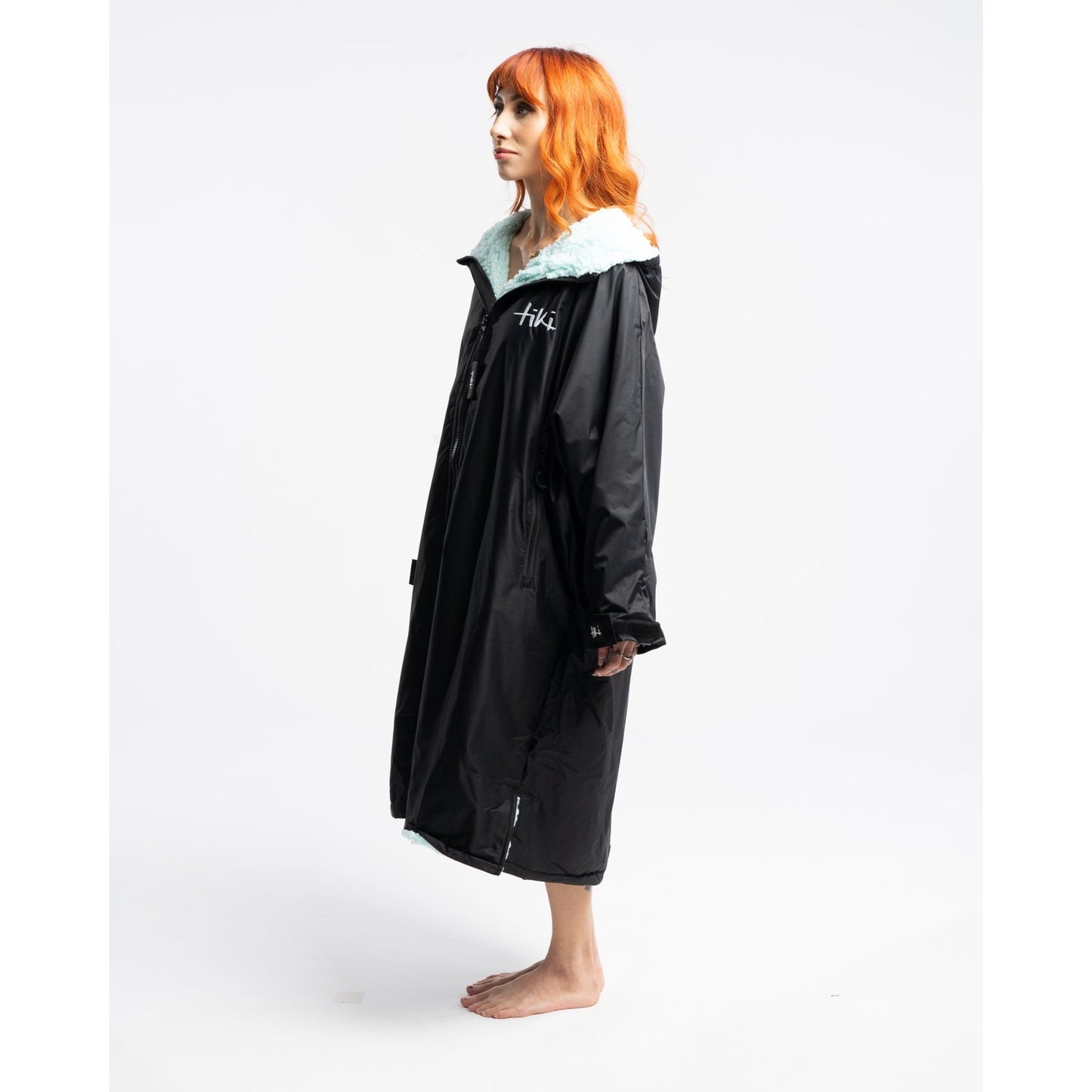 Tiki Tech Robe Black/Green