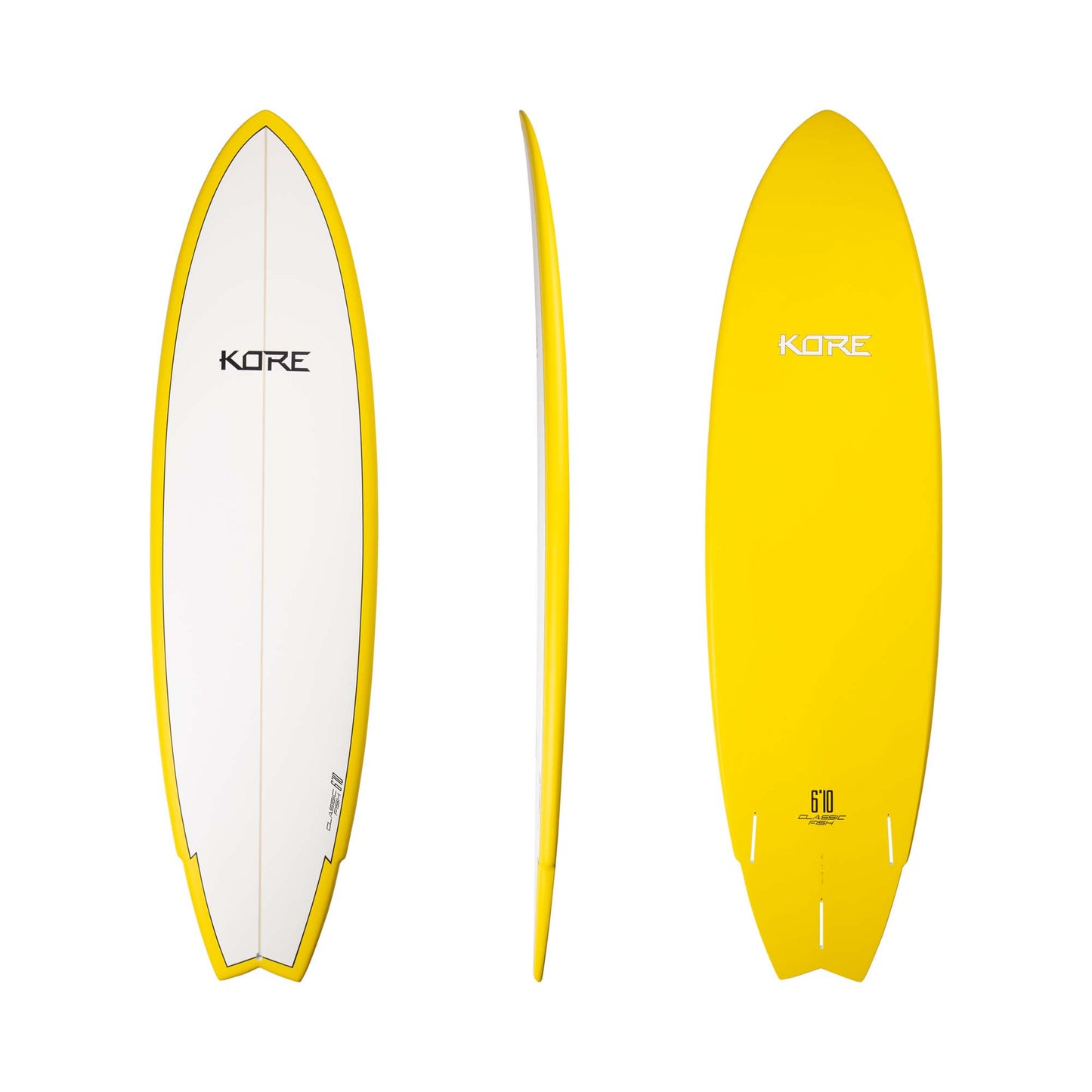 Kore Classic Fish White/Yellow