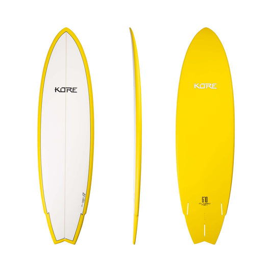 Kore Classic Fish White/Yellow