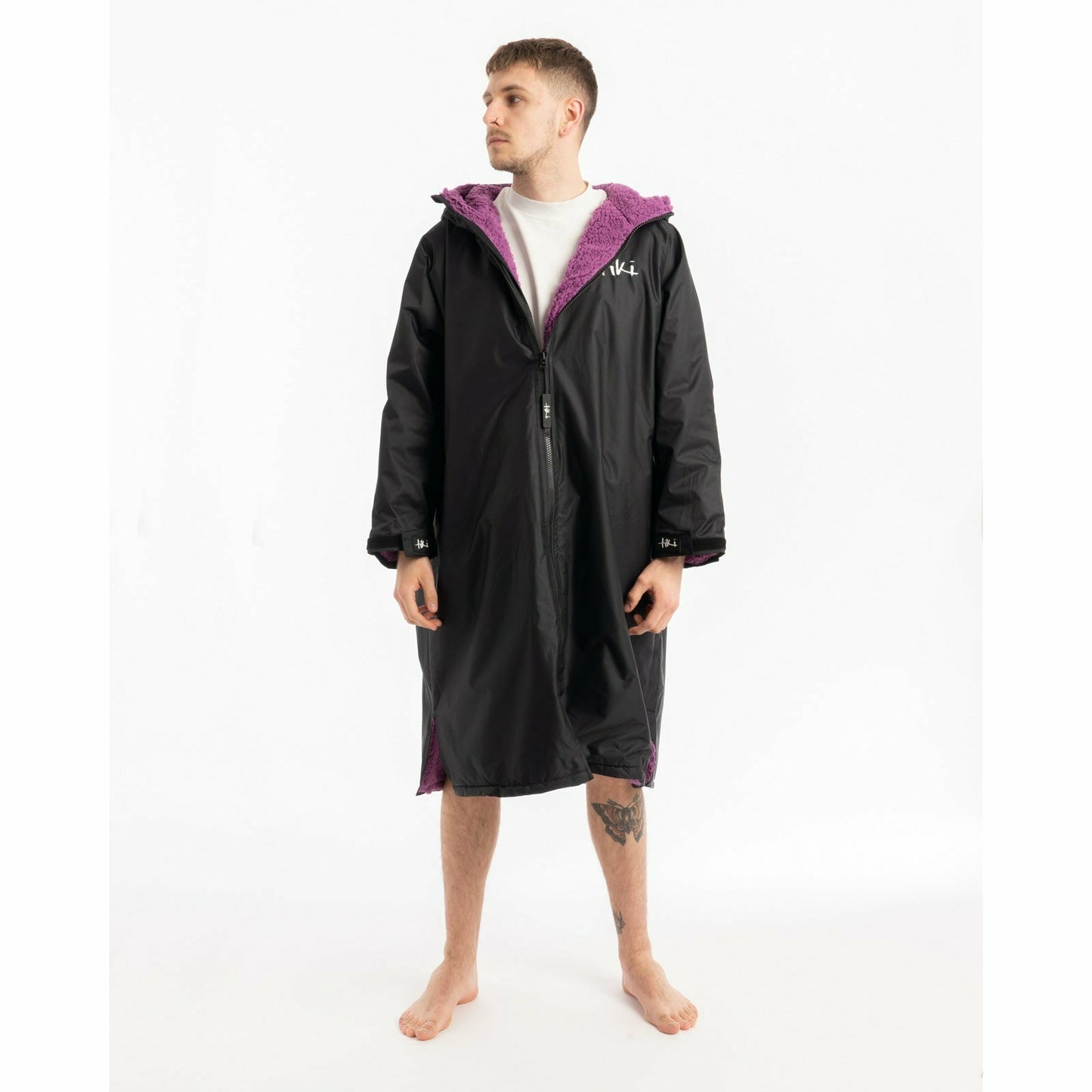 Tiki Tech Robe Black/Purple