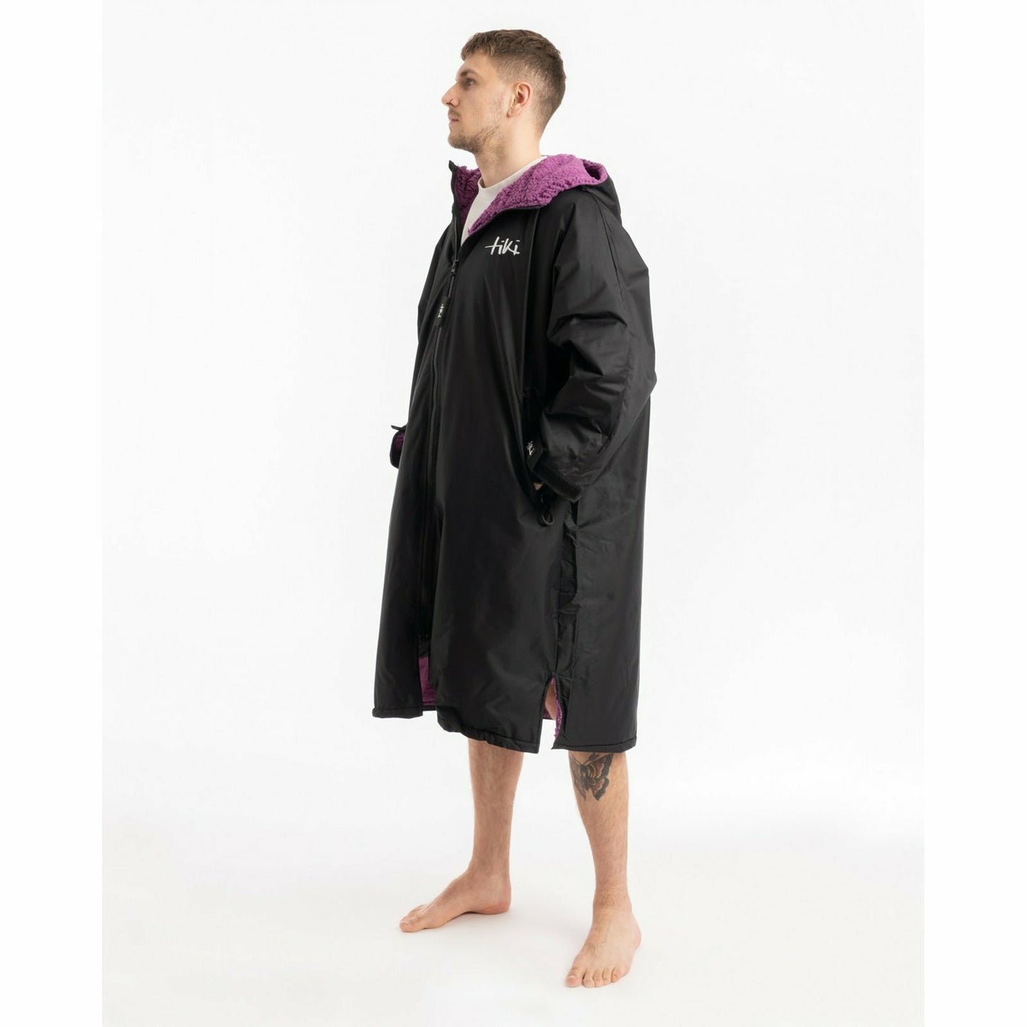 Tiki Tech Robe Black/Purple