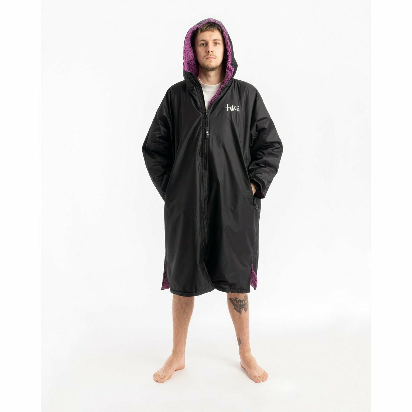 Tiki Tech Robe Black/Purple