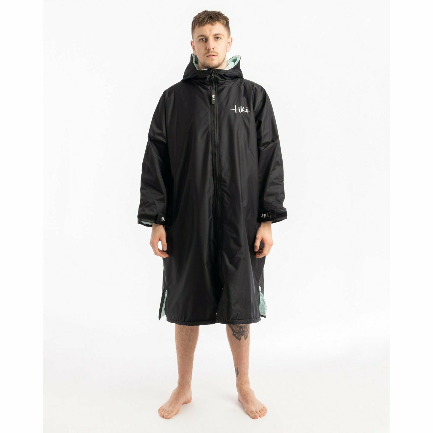 Tiki Tech Robe Black/Green