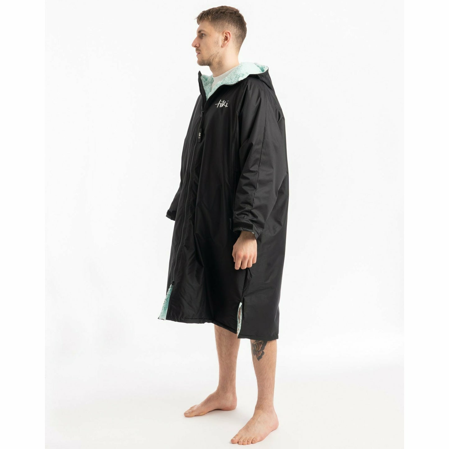Tiki Tech Robe Black/Green