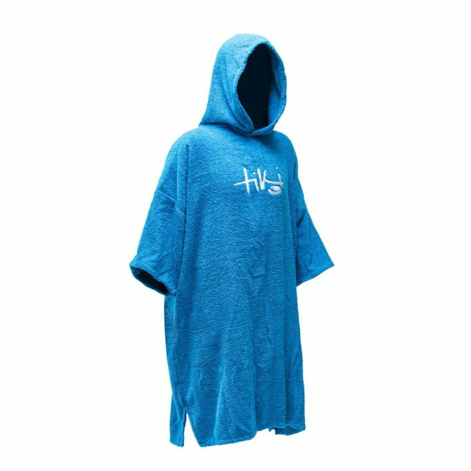 Tiki Adults Hooded Change Robe Blue