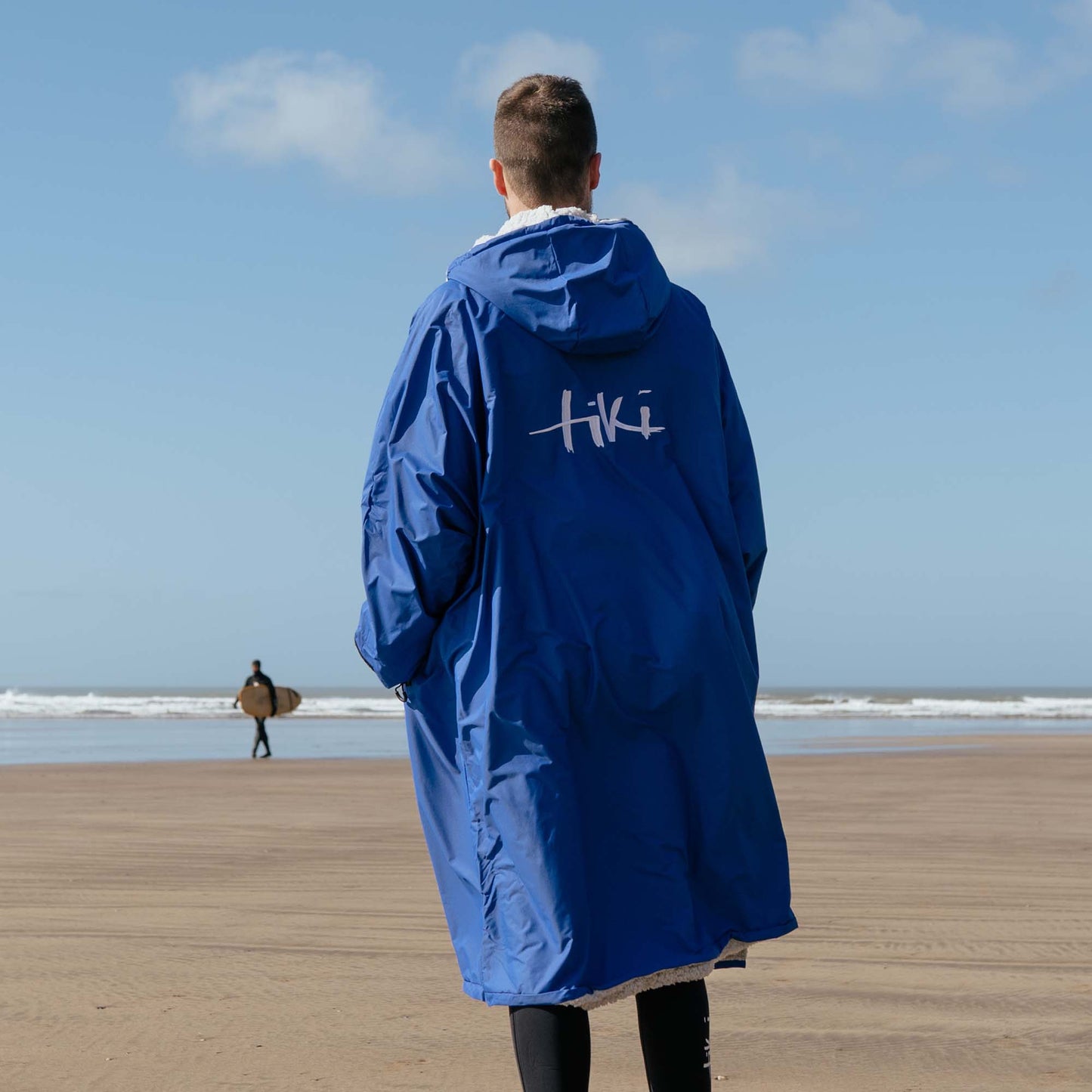 Tiki Tech Robe Blue/Grey