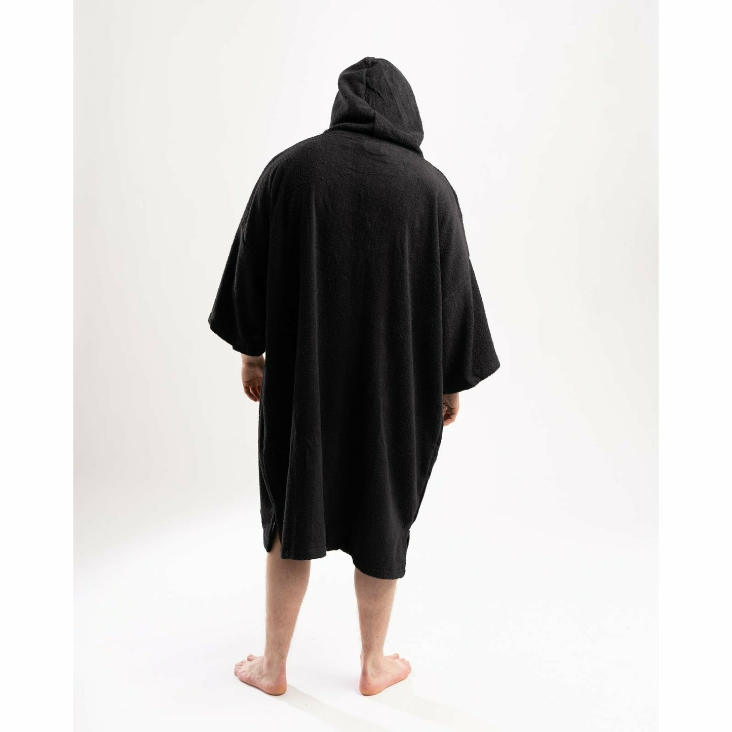 Tiki Adults Hooded Change Robe Black