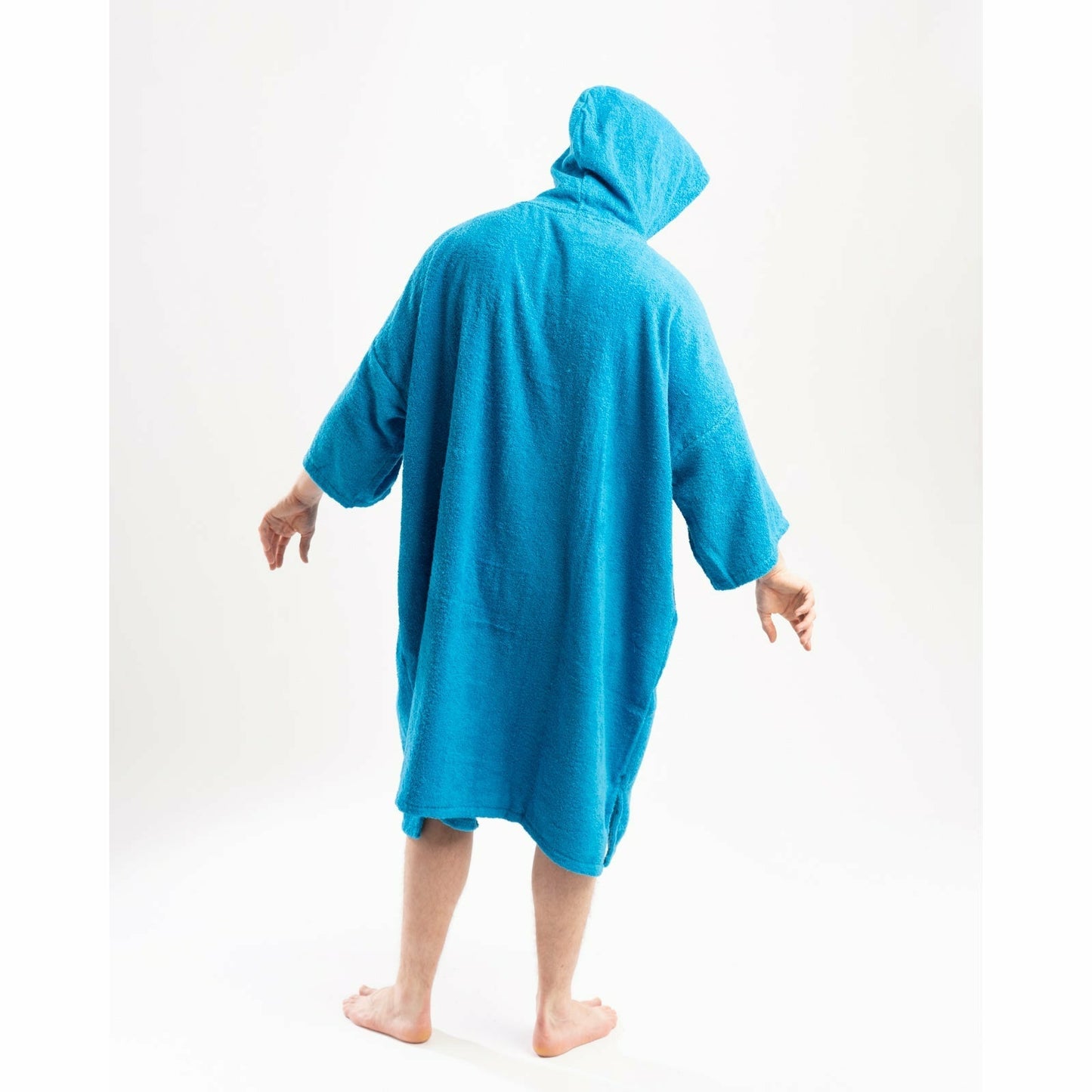 Tiki Adults Hooded Change Robe Blue