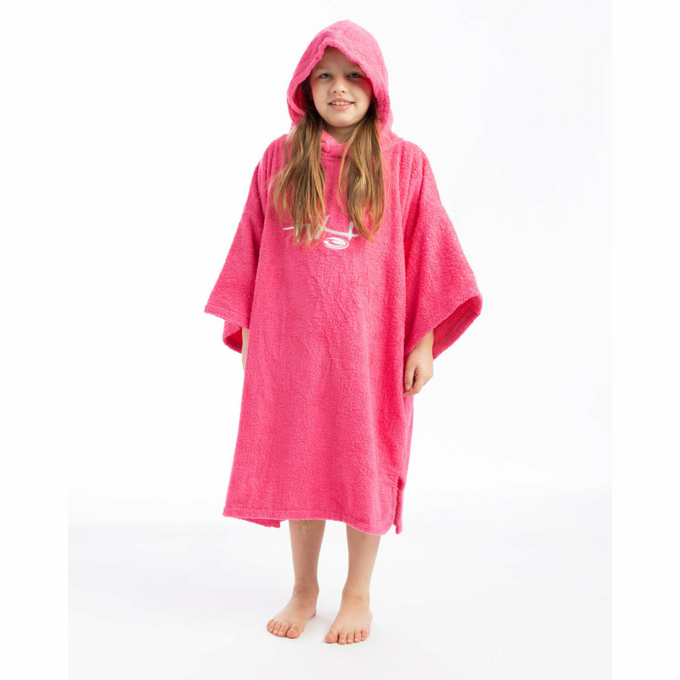 Tiki Junior Hooded Change Robe Pink
