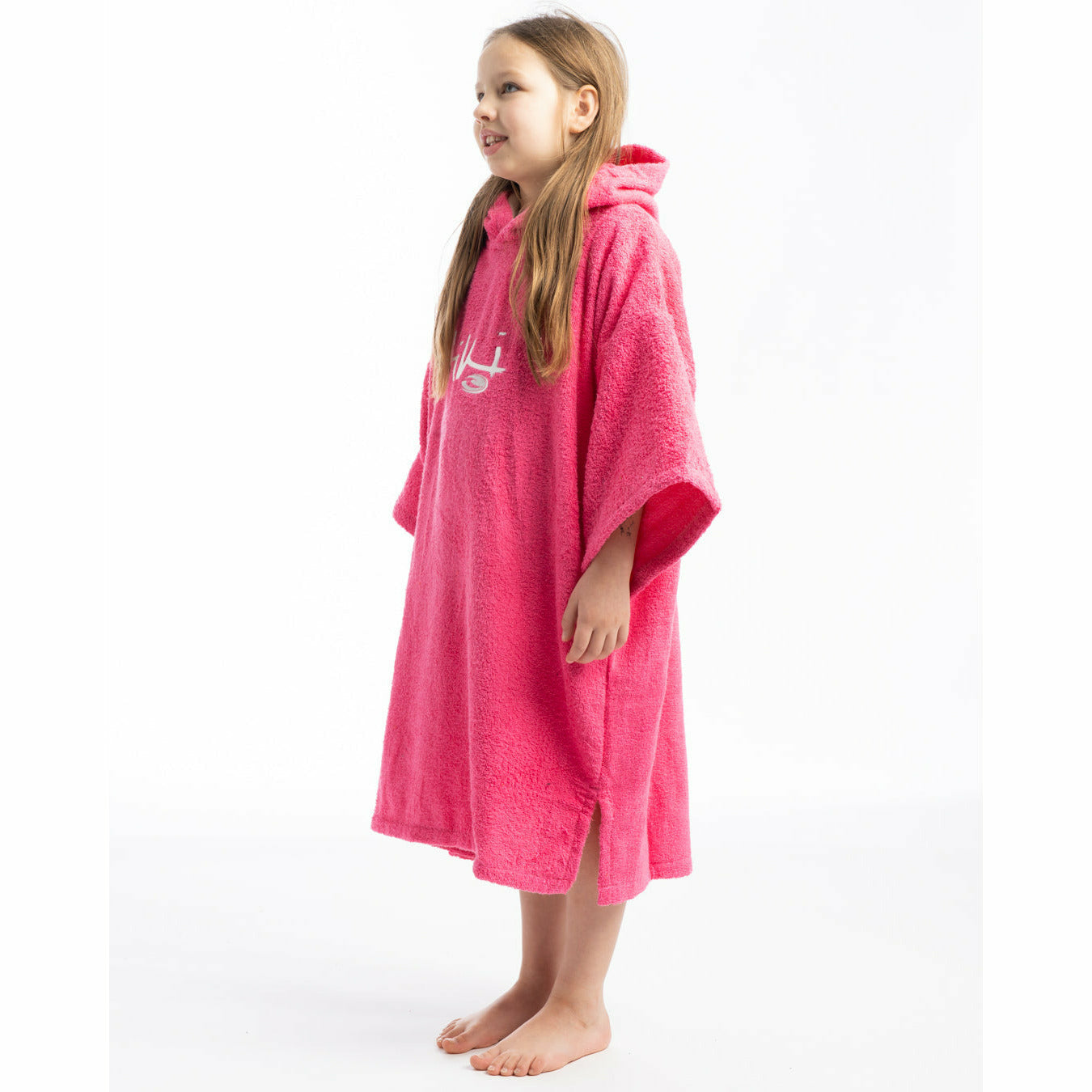 Tiki Junior Hooded Change Robe Pink